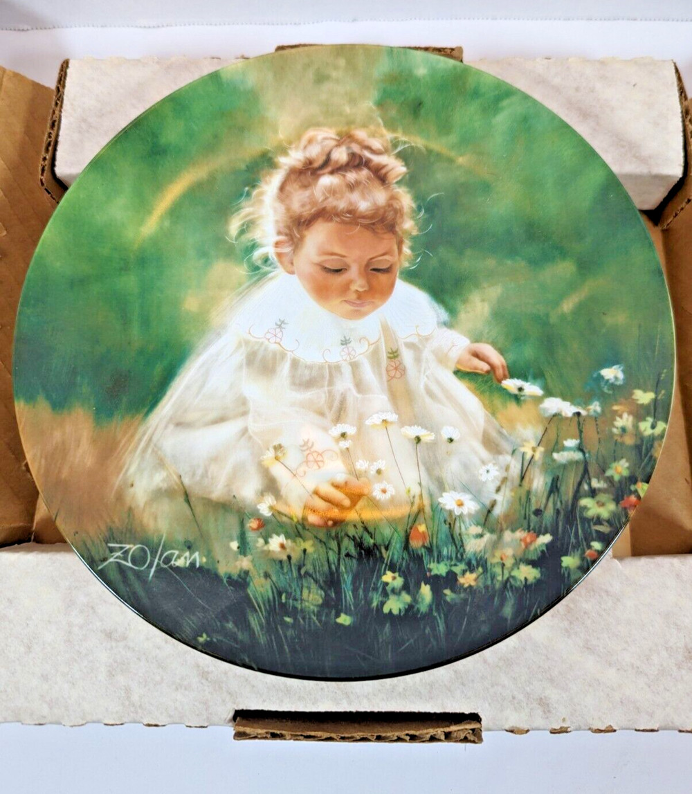 Pemberton Oakes SPRING INNOCENCE Wonder of Childhood Collection Zolan 1983 VTG